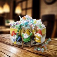 Miniaturas de Maceta de Flor Gnomo Esculturas de Estatua para Jardín y Oficina Regalo Perfecto - details 3
