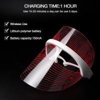 Mascarilla de Therapia de Luz LED Tratamiento de Belleza para Rejuvenecer, Acné, Adelgazamiento de la Piel Adecuada para Todos los Tipos de Piel Tratamiento de Spa de Belleza - details 7