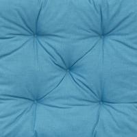 respaldo alto, 120 × 50 × 8 cm, turquesa (juego de 2) - details 1