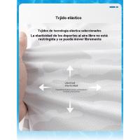 Verano de los hombres 2025 nuevo secado rápido T hielo fresco tejido deportes manga corta cuello redondo correr fitness T - details 9