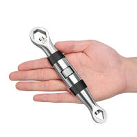 Juego de llaves universales 23 en 1, llave de trinquete ajustable de 7-19mm, llave de CR-V, multiherramientas flexibles, herramienta de mano para reparación de automóviles - details 4