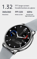 Reloj inteligente con Bluetooth para hombre y mujer, pulsera con Dial personalizado, control del ritmo cardíaco, llamadas, para Android e IOS, 2023 - details 2