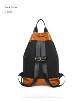 Mochila de cubo vintage para mujer, morral pequeño de viaje informal, resistente al agua, ligero - details 17