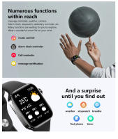 Reloj inteligente con pantalla completamente táctil de 2,02 pulgadas, oxígeno, presión arterial, prueba de frecuencia cardíaca, recordatorio de llamadas entrantes, IP67 - details 20