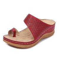 Zapatillas de tacón de cuña para mujer, zapatos de verano - details 2