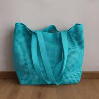 Bolso tejido hueco informal de gran capacidad, bolso de mano tejido para playa, bolso de mano de estilo perezoso, bolso trenzado para axila para mujer y niña - details 8