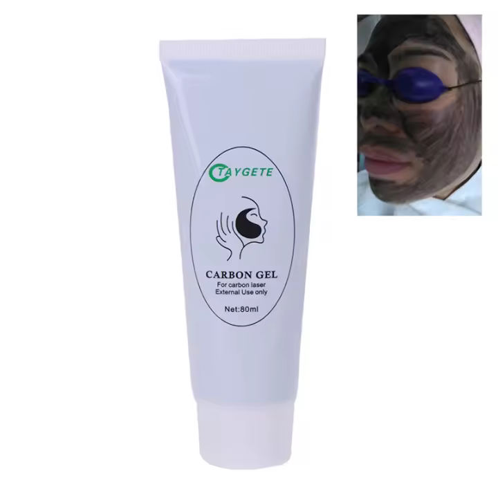 Crema facial, Poo de carbón vegetal negro, Blanqueamiento láser, Gel de carbón, Reducción de poros, Control de aceite, Nano tóner especial - 1