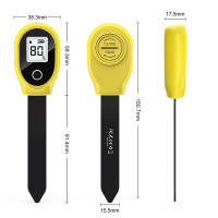 Mini medidor de humedad del suelo, higrómetro Digital LCD para jardín, flores, plantas, Detector de humedad del suelo, Analizador de contenido de agua - details 6
