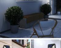 Lámpara Solar LED Exterior Impermeable Con Sensor De Movimiento Iluminación De Jardín Luz Solar Para Pared Y Calle - details 24