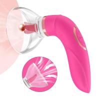 Embalaje privado SEXY Mujer Clit Sucker Vibrador Juguete sexual Potente mamada Succión Estimulación del pezón Lamer Coño Masaje Masturbador Punto G - details 8