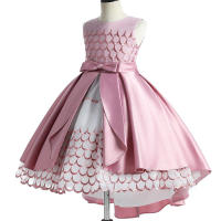 Vestido de princesa para niña, gran oferta, elegante, para presentadora, espectáculo, actuación de Piano - details 8