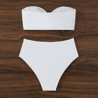 Top de bikini de verano para mujer, traje de baño sexy de cintura alta, DL432 - details 5