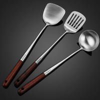 Espátula Extendida de Acero Inoxidable 304 Cuchara para Saltear para el Hogar - details 3