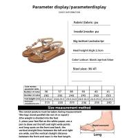 Sandalias de Tacón Abierto para Mujer Verano 2025 Cómodas y Elegante Detalles de Madera - details 1