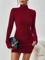 Vestido Negro de Encaje Ajustado Diseño G de Moda 2025 Estilo Casual Trendy para Mujeres - details 2