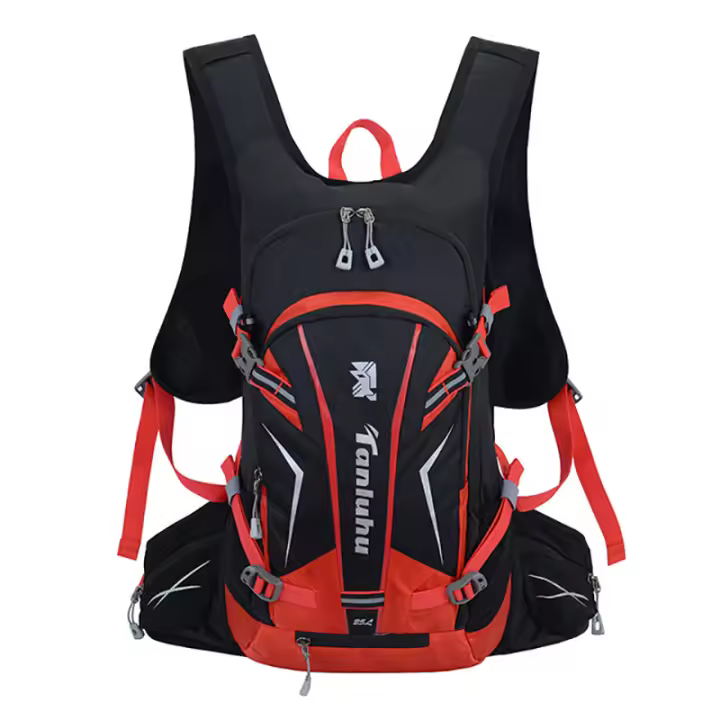 Mochila ultraligera para deportes al aire libre, bolsa de agua para correr, almacenamiento para casco, hidratación, senderismo, 25L - 1