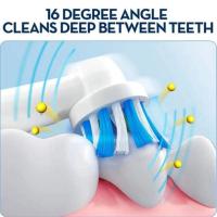 Cabezales de repuesto para cepillo de dientes eléctrico Oral B, cabezales de acción cruzada para modelo D12, D16, D100, 3757, 3709, pro3, pro1max, EB50, 4 piezas - details 2
