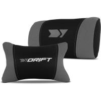 DR110 - Silla Gaming Profesional, Tejido Tejido Alta transpirabilidad, reposabrazos 4D, Ruedas silenciosas, pistón Clase 4, inclinación, cojín Lumbar y Cervical, Color Negro - details 23