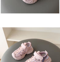Zapatos deportivos para niños primavera y verano nuevos niños y estudiantes sandalias de marco hueco niña bebé estilo extranjero fuera usando zapatos de papá - details 8