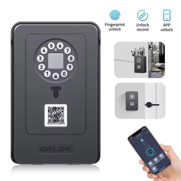 Caja de Llaves Segura y Moderna Awapow A Prueba de Robo Impermeable Montada en la Pared - 1