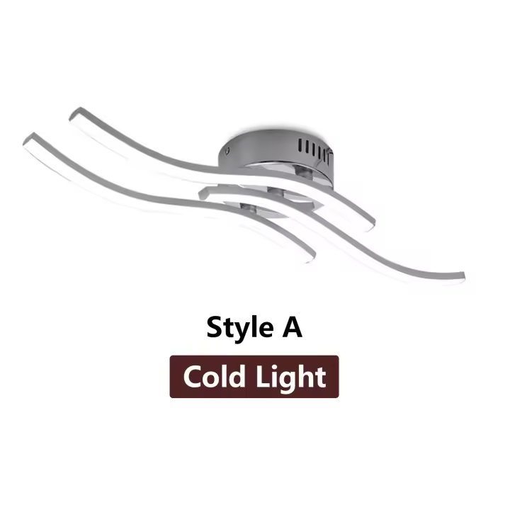 Luces LED de techo para decoración de interiores, lámpara de araña, 24W, 32W, 220V, electrodomésticos para el hogar, dormitorio y sala de estar - 1