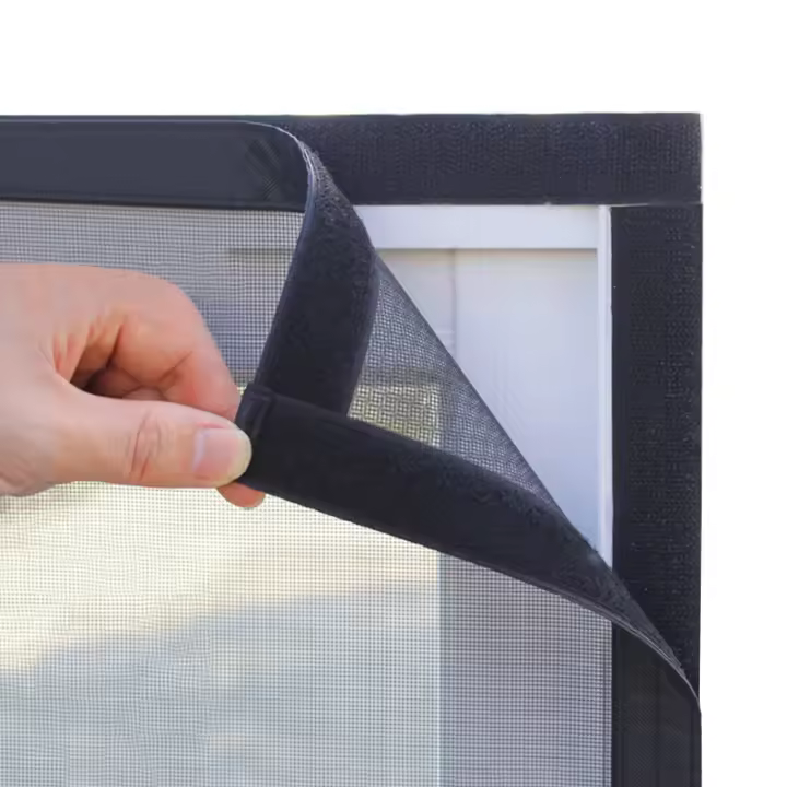 Mosquiteras autoadhesivas y reutilizables para ventanas, pantallas antimosquitos para ventanas, tul, malla lavable personalizable - 1