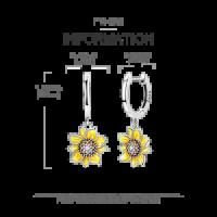 Pendientes de plata brillantes en forma de U Laza Aro para mujer, adecuados para regalos de fiesta de compromiso de aniversario, 2025 - details 5