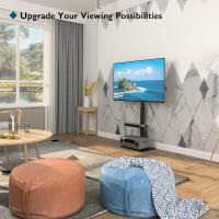 Soporte Universal para TV Ajustable en Altura, 2 Niveles de Vidrio Templado, Hasta 40 Kg, VESA MÁX. 600x400 mm - details 2