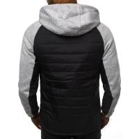 2025 Suéter casual con capucha para hombre, chaqueta con costuras, color a juego, estilo - details 6