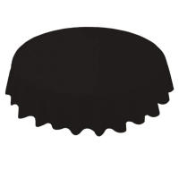 Mantel redondo de 84 pulgadas, mantel Simple desechable de PE, impermeable, grueso, cubierta de mesa de tela - details 2