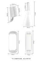 Afeitadora popular Máquina de depilación para partes privadas Recortadora de cejas de afeitado para mujeres Afeitadora doméstica multifuncional 5 en 1 para hombres y mujeres - details 3