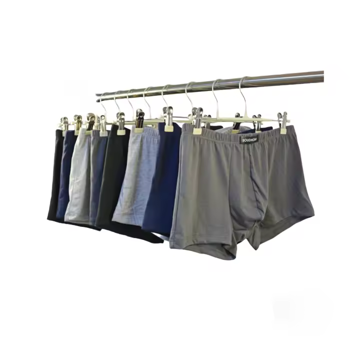 8 Uds nueva ropa interior de hombre de talla europea 100% algodón talla grande XXXL - 1