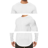 Camiseta de Compresión Deportiva para Hombre Muscleguys Talla Ajustada Larga Manga Negra para Gimnasio y Entrenamiento Bodybuilding Cuidado de la Ropa: Lavado en Máquina - details 9
