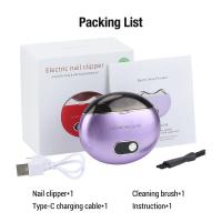 Cortaúñas eléctrico recargable para niños y adultos, Mini máquina de corte de uñas doméstica, recortadora de uñas automática portátil - details 8