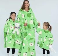 Manta cálida de gran tamaño Shu para niños y adultos, Sudadera con capucha acogedora para niños pequeños, regalos de Navidad y Halloween, Invierno - details 3