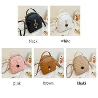Mochila pequeña Fashiona para mujer y niña, bolso de hombro de PU con rejillas, mini mochilas escolares sual - details 1