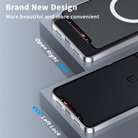 Funda de carga inalámbrica transparente a prueba de golpes para Oneplus 13 12 11 Nothing Phone1 cubierta trasera mate parachoques de aluminio fundas de teléfono acrílicas - details 2