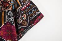 Camisa de lino de manga corta para hombre, camisa de flores de estilo étnico indio, novedad de verano, 2019 - details 48