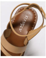 Sandalias de verano para mujer, nuevas sandalias de mujer con parte inferior plana, comodidad, correa delgada Simple, sandalias romanas versátiles - details 6
