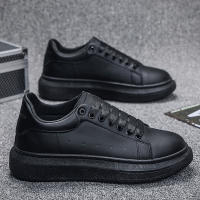 Zapatos blancos pequeños para hombre, informales, suela gruesa de primavera y otoño - details 9