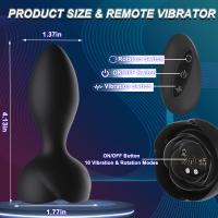 Vibrador Anal Inalámbrico Masajeador Prostal para Hombres Estimulador de Placer para Mujeres - details 4