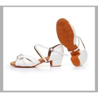 2025 Nuevos Zapatos De Baile Latino, Suela Blanda Tacón Bajo Zapatos De Baile Para Niñas, Concurso De Baile Latino Zapatos De Baile Para Niñas, Zapatos Latinos Para Niños - details 22