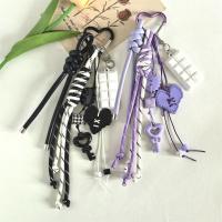 Llavero con forma de corazón de dibujos animados para niña, decoración de bolso antipérdida, colgante de bolso en forma de corazón, tejido a mano, multifuncional - details 7