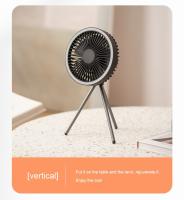 Ventilador eléctrico de escritorio recargable para acampada, circulador portátil inalámbrico de techo con Banco de energía - details 2
