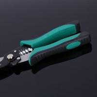 Pelacables 7 en 1 con resorte, cortador de cables, mango ergonómico, alicates de corte, corte rápido multifuncional - details 3