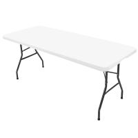 Mantel rectangular elástico de LICRA de 4/6/8 pies, lavable y resistente a las arrugas, cubierta para mesa de Patio, 1 ud. - details 19