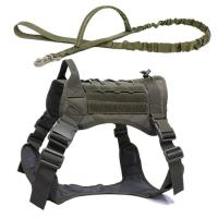 Chaleco Táctico Militar para Mascotas Correa de Entrenamiento al Aire Libre para Perros Medianos y Grandes Collar Incluido - details 27