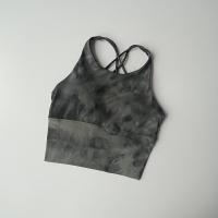 Sujetador deportivo de belleza para mujer, Top de entrenamiento con realce de gimnasio, transpirable, Tie-Dye - details 6
