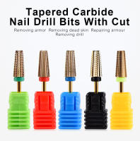 Brocas de Uñas de Carburo KADS con Material de Tungsteno Conexas para Manicura y Pedicura Adecuadas para Casa y Salón - details 0