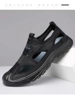 Sandalias Baotou Transpirables Antideslizantes para Hombre Zapatos Deportivos de Malla Ligera y Cómoda para Caminar al Aire Libre en Verano - details 10